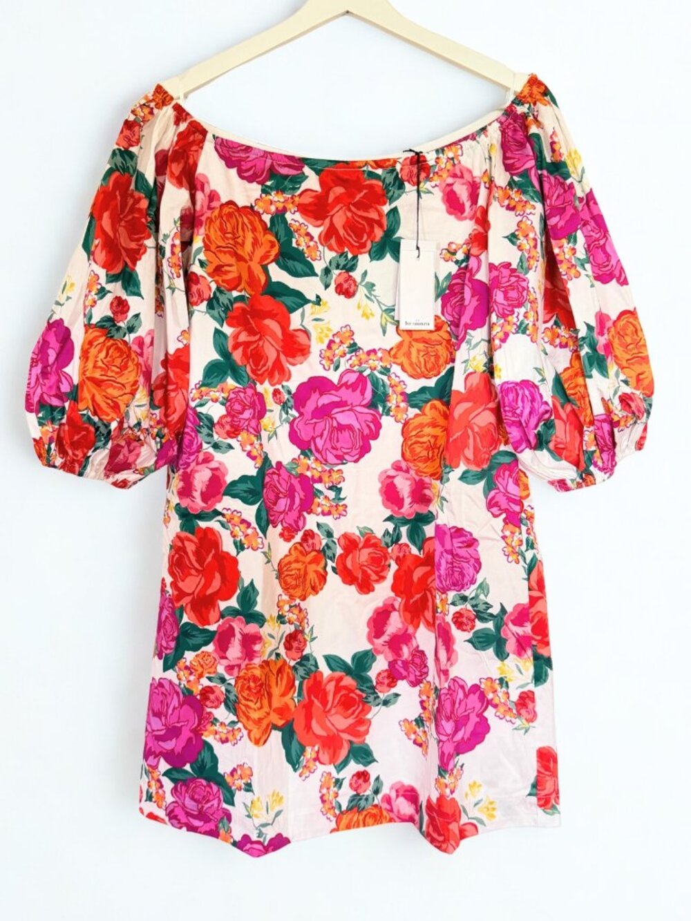 Hermoza Felicity Mini Dress | Rosa Romantica Floral | NWT| Size M - Picture 4 of 9